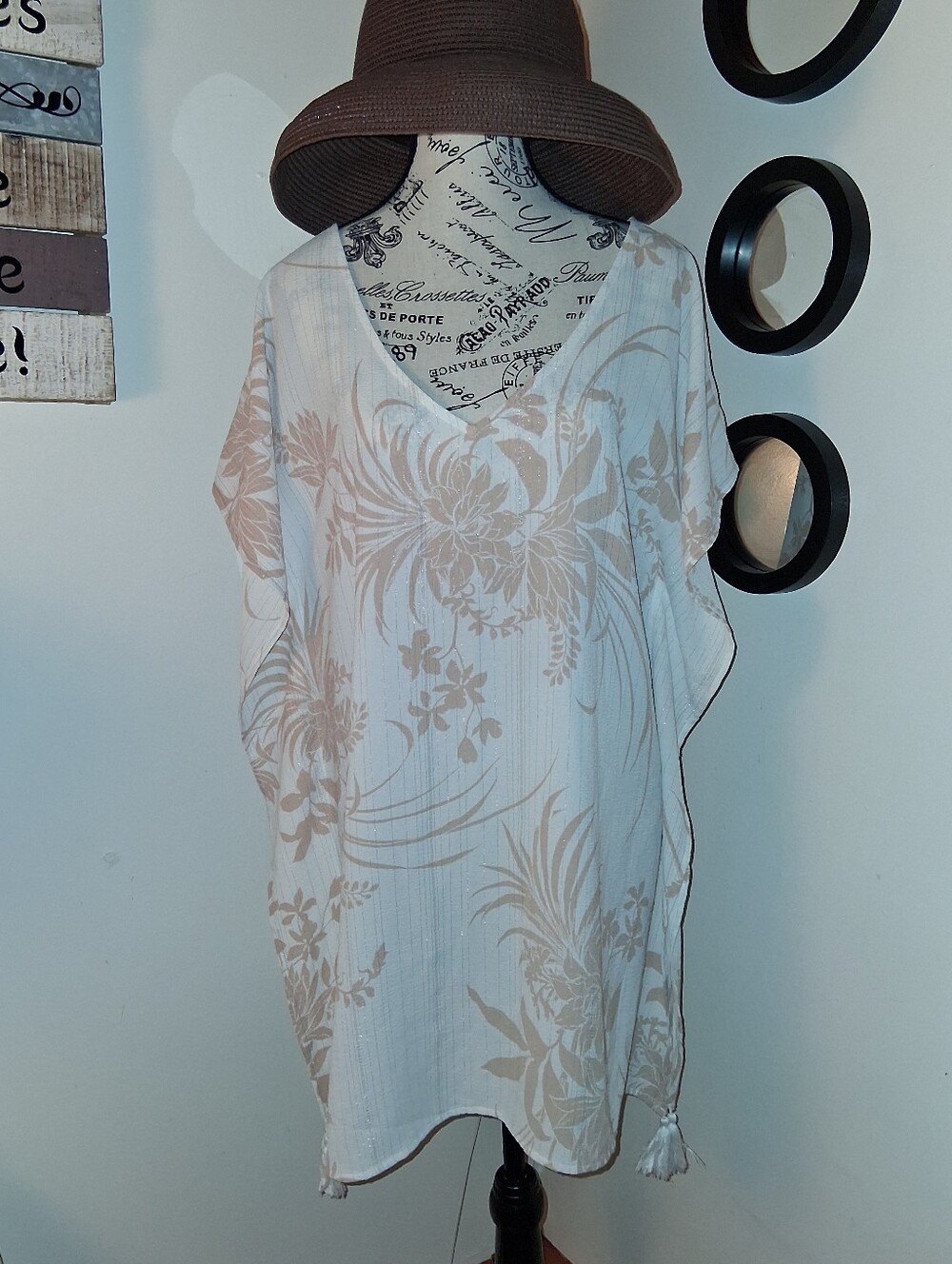 Kona Sol V-Neck Swim Suit Cover
